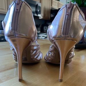 Champagne color Fioni heels